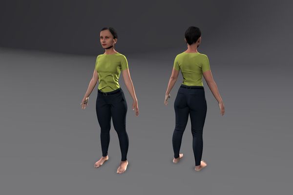 Meshcapade Female Casual Texture Pack IV number 1