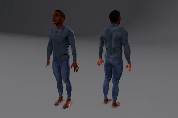 Meshcapade Male Casual Texture Pack I number 5
