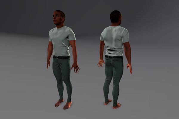 Meshcapade Male Casual Texture Pack I number 8