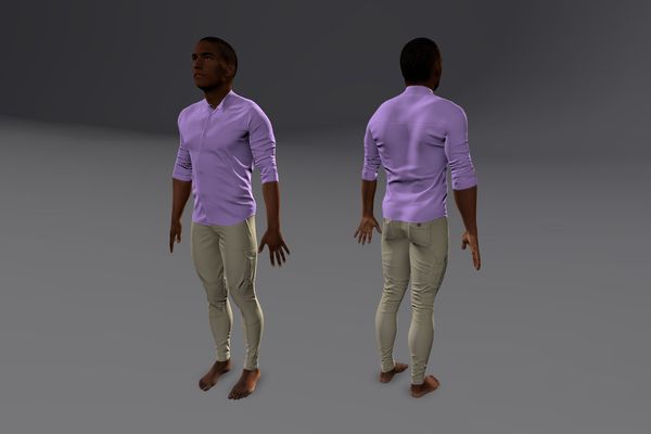 Meshcapade Male Casual Texture Pack I number 14