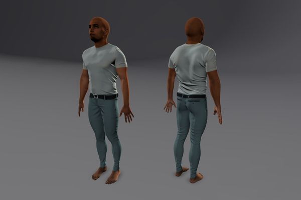 Meshcapade Male Casual Texture Pack I number 21