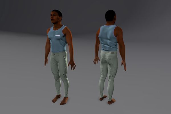 Meshcapade Male Casual Texture Pack I number 24