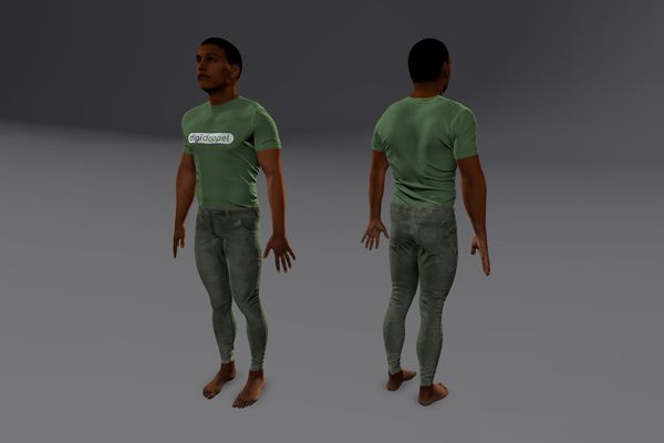 Meshcapade Male Casual Texture Pack II number 0