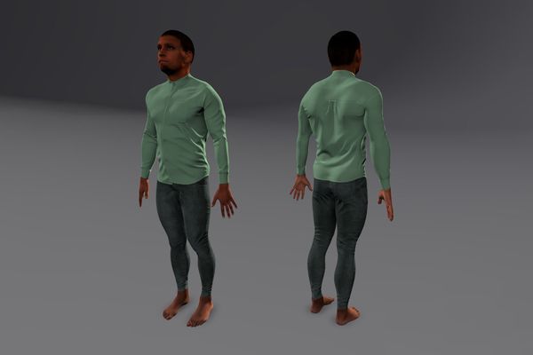 Meshcapade Male Casual Texture Pack II number 3