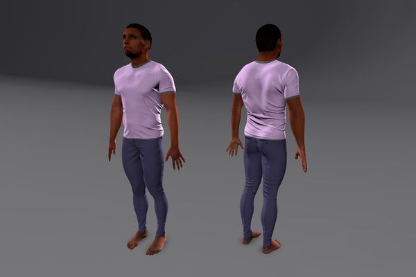 Meshcapade Male Casual Texture Pack II number 4