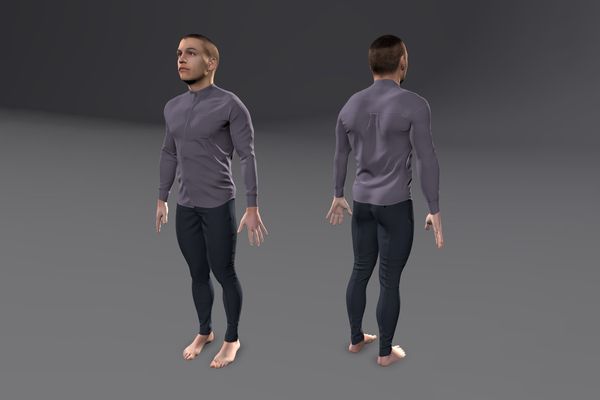 Meshcapade Male Smart Casual Texture Pack I number 11