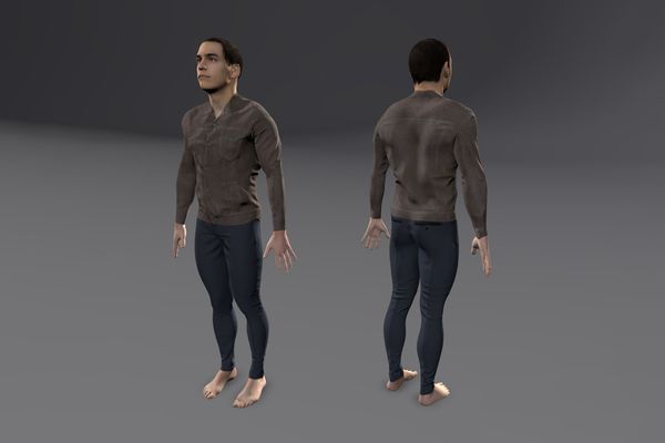 Meshcapade Male Casual Texture Pack II number 21