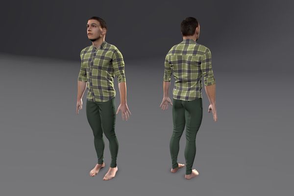 Meshcapade Male Casual Texture Pack III number 0