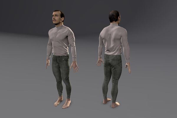 Meshcapade Male Casual Texture Pack III number 2