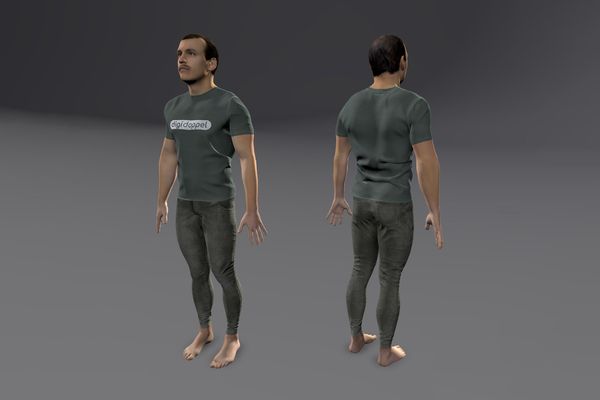 Meshcapade Male Casual Texture Pack III number 3