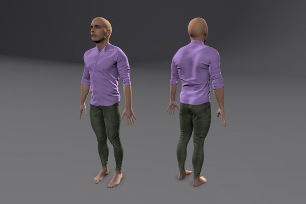 Meshcapade Male Casual Texture Pack III number 5