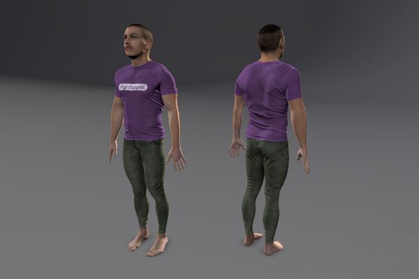 Meshcapade Male Casual Texture Pack III number 9