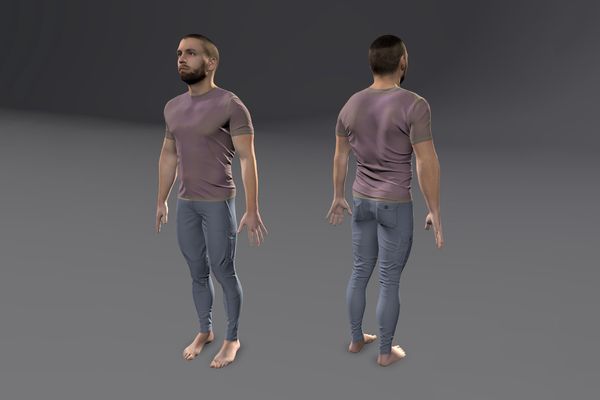 Meshcapade Male Casual Texture Pack III number 21