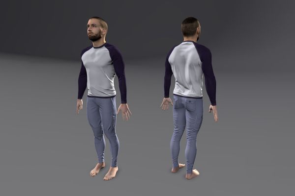 Meshcapade Male Casual Texture Pack III number 22