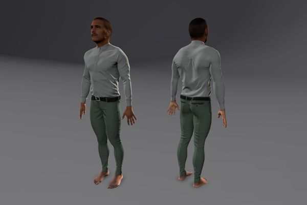 Meshcapade Male Smart Casual Texture Pack II number 2