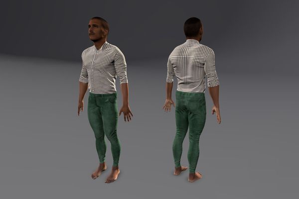 Meshcapade Male Casual Texture Pack III number 24