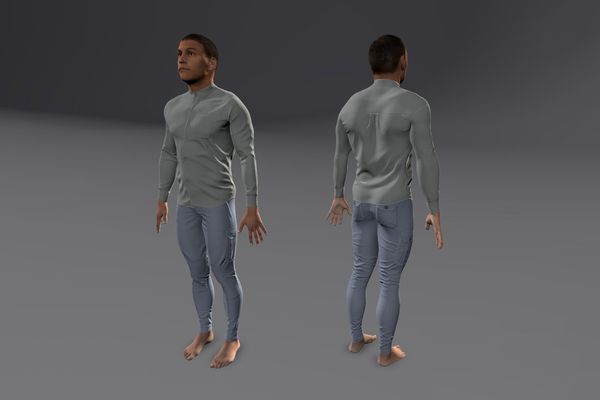 Meshcapade Male Casual Texture Pack IV number 6