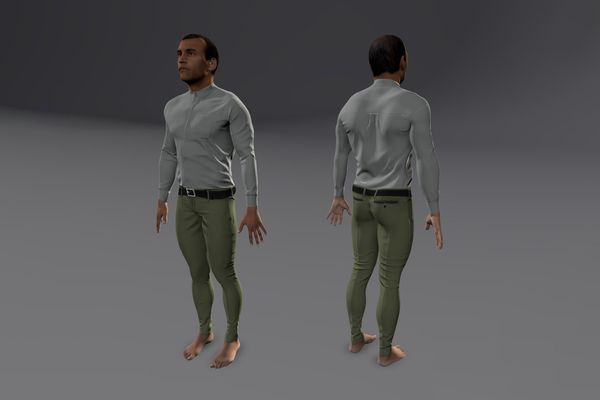Meshcapade Male Smart Casual Texture Pack II number 8