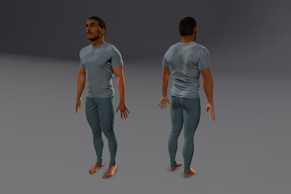 Meshcapade Male Casual Texture Pack V number 7