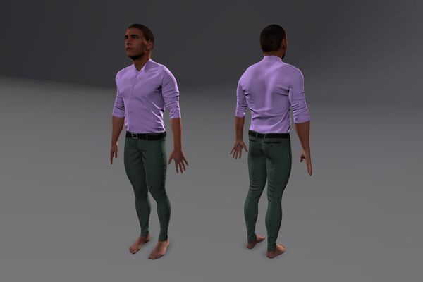Meshcapade Male Smart Casual Texture Pack II number 11