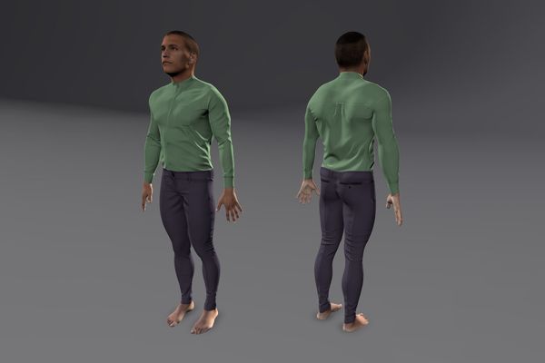 Meshcapade Male Smart Casual Texture Pack II number 14