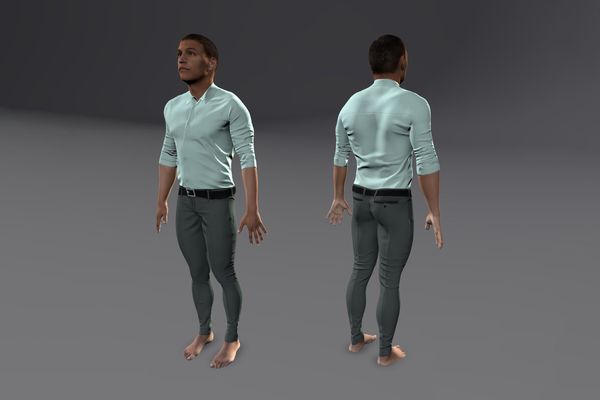 Meshcapade Male Smart Casual Texture Pack II number 18