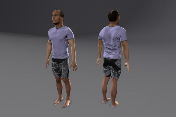 Meshcapade Male Sports Texture Pack III number 5