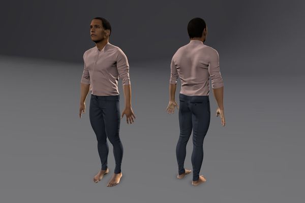 Meshcapade Male Smart Casual Texture Pack II number 19