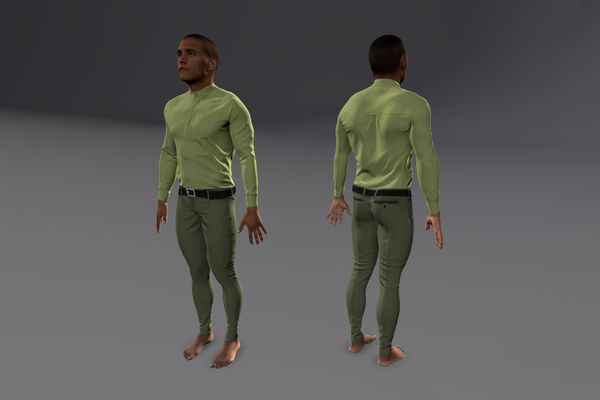 Meshcapade Male Smart Casual Texture Pack II number 21