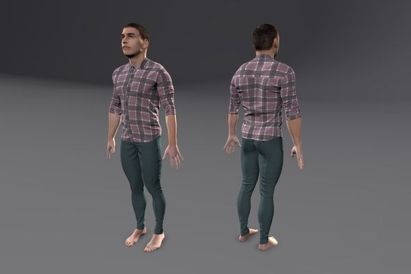 Meshcapade Male Casual Texture Pack VI number 18
