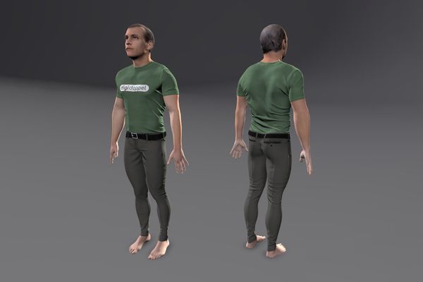 Meshcapade Male Casual Texture Pack VI number 23