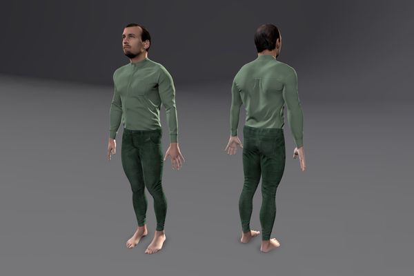 Meshcapade Male Casual Texture Pack VI number 24