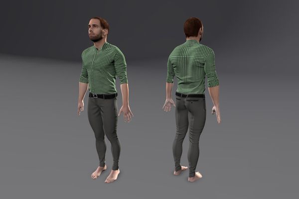 Meshcapade Male Smart Casual Texture Pack II number 22