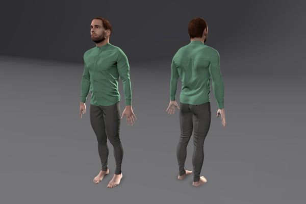 Meshcapade Male Smart Casual Texture Pack II number 23