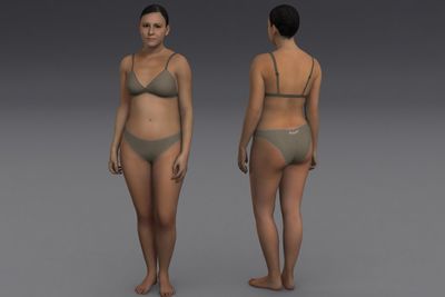 Female Asian with Underwear