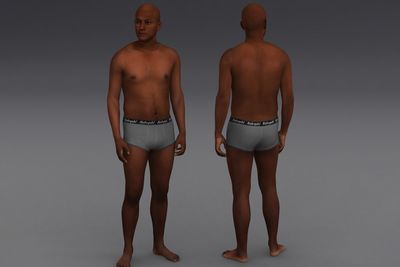 Male African with Underwear