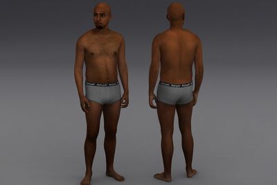 Male African with Underwear