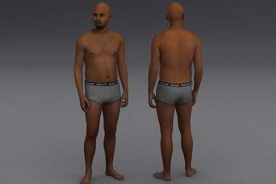 Male Indian with Underwear