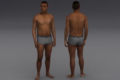 Male South East Asian with Underwear